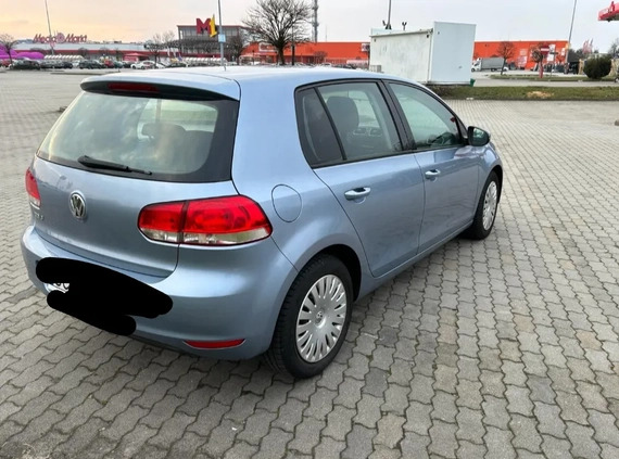 Volkswagen Golf cena 27000 przebieg: 210000, rok produkcji 2009 z Częstochowa małe 7